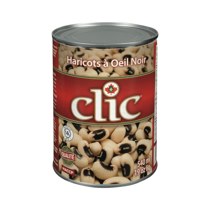 Clic Black Eyed Beans 540mL