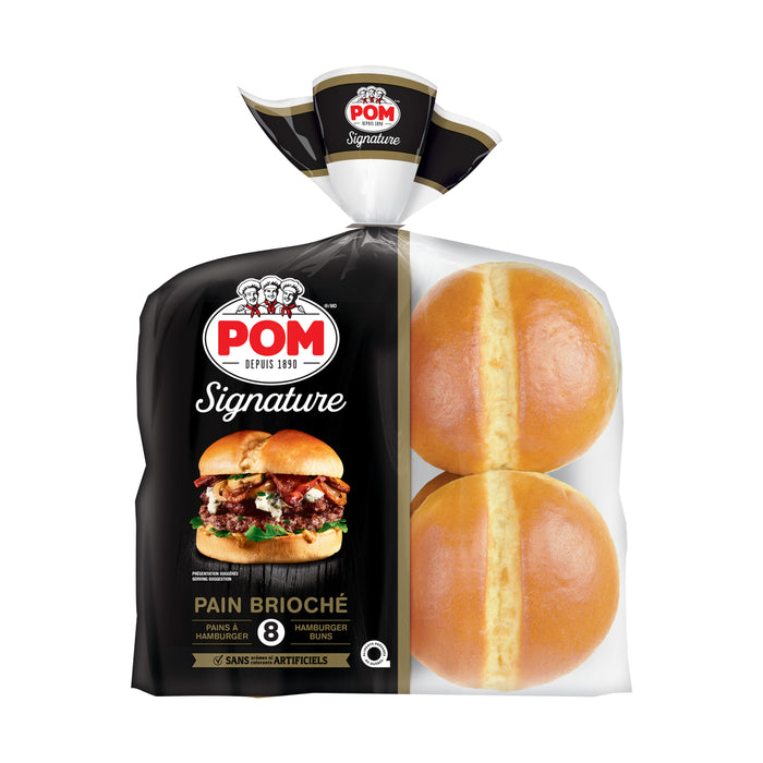Pom Brioche Bread x8