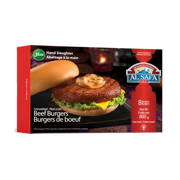 Al Safa Beef Burger 800g