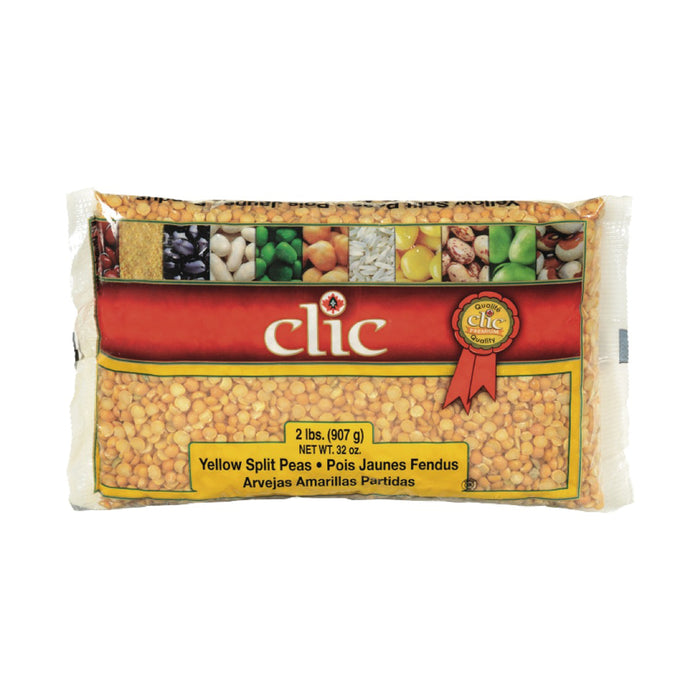 Clic Yellow Split Beans 907g