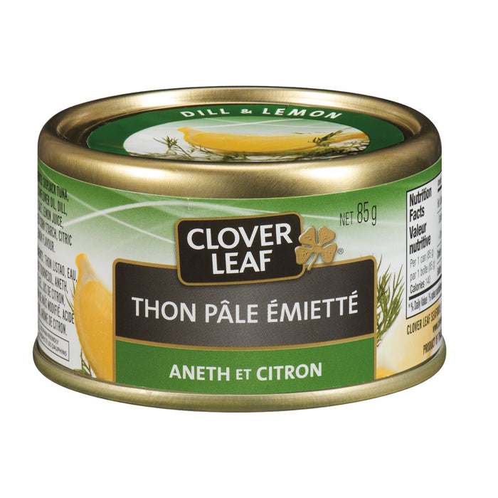 Clover leaf Tuna Dill lemon