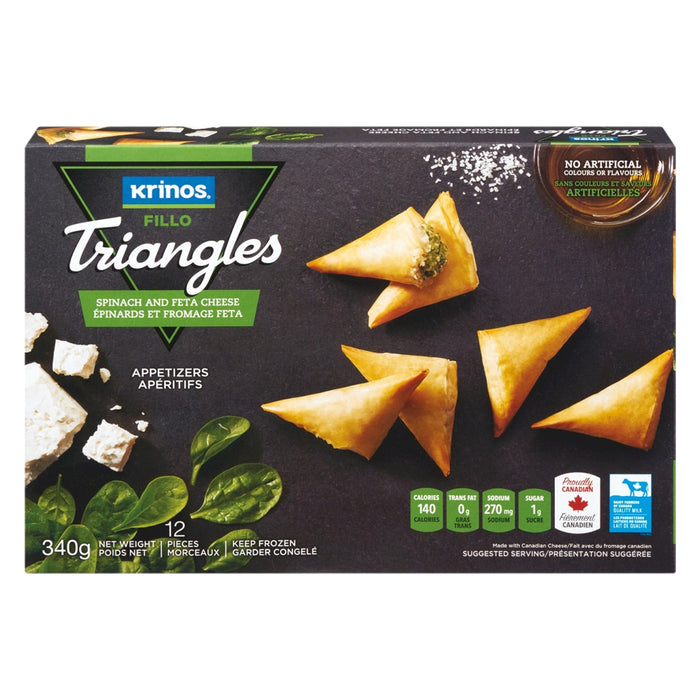 Krinos Triangles Feta & Epinards