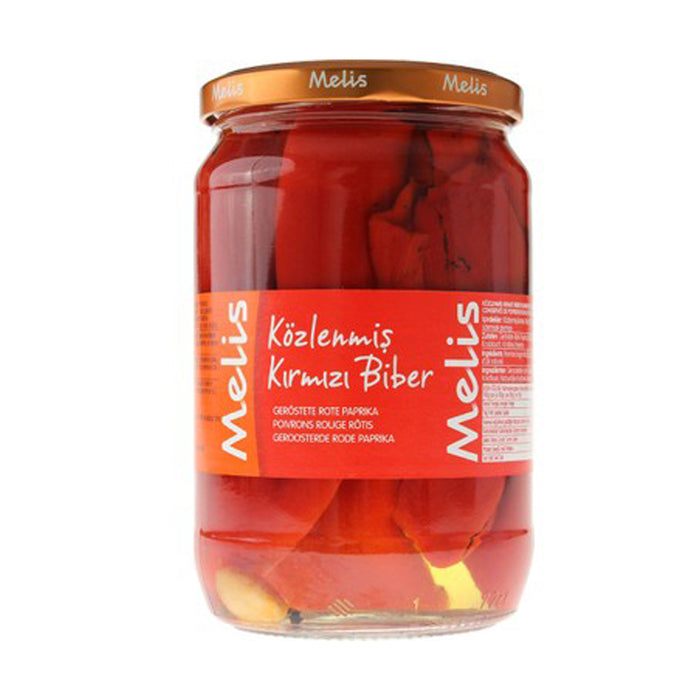 Melis Roasted Red Peppers-KOZLENMIS KIRMIZI BIBER