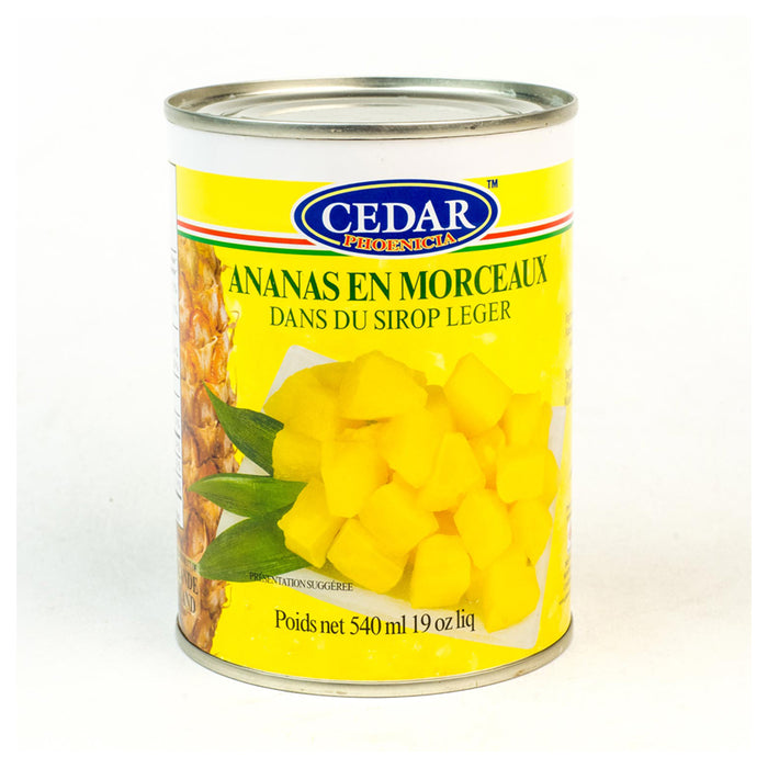 Cedar Sliced Pineapple in syrup
