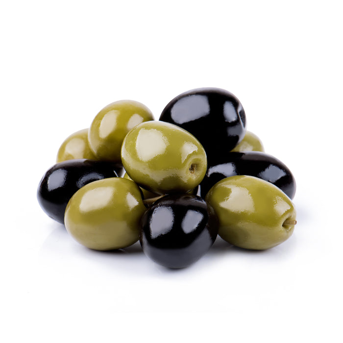 Olives vertes et noires
