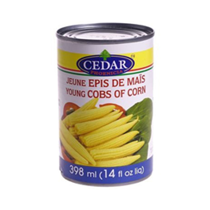 Cedar Young corn cobs