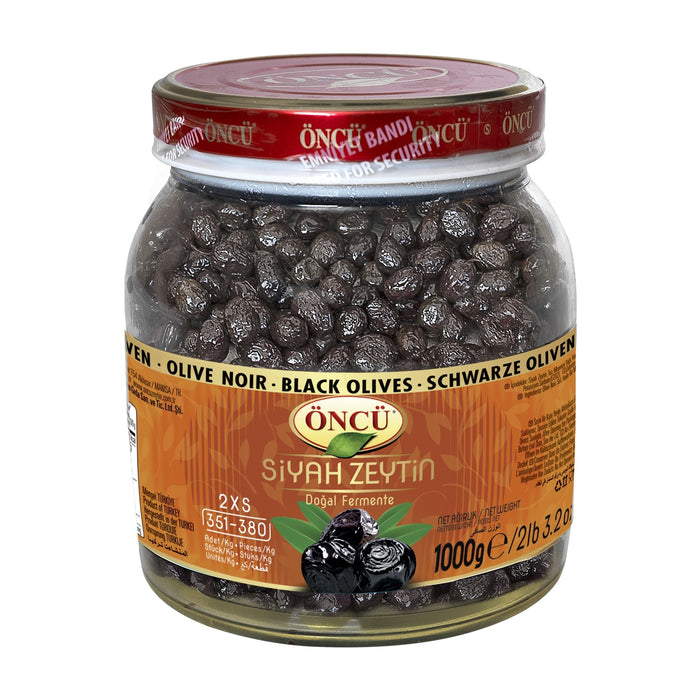 Oncu Black Olives 2xs-ZEYTIN 1KG
