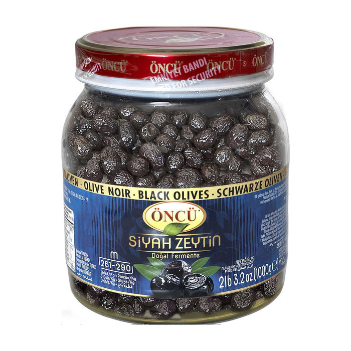 Oncu Black Olives M-ZEYTIN 1KG