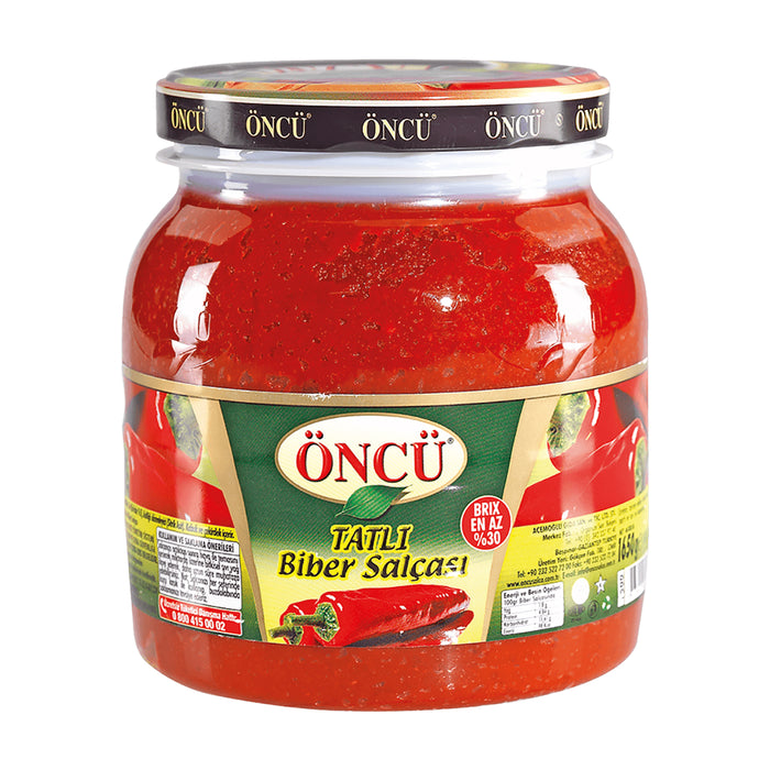 Oncu Sweet pepper paste 1.65kg-TATLI BIBER SALCA