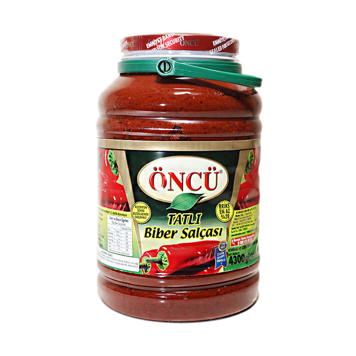 Oncu Sweet pepper paste 4.3kg-TATLI BIBER SALCA