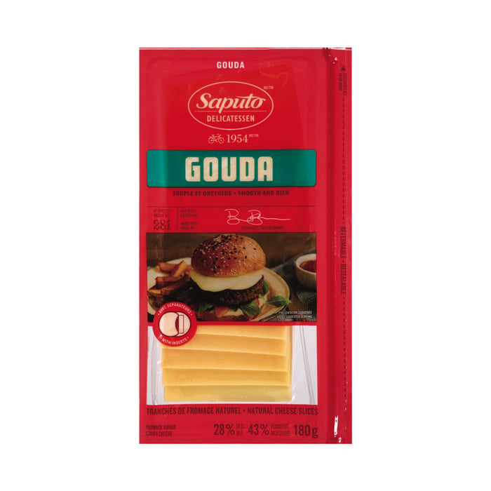 Saputo sliced Gouda
