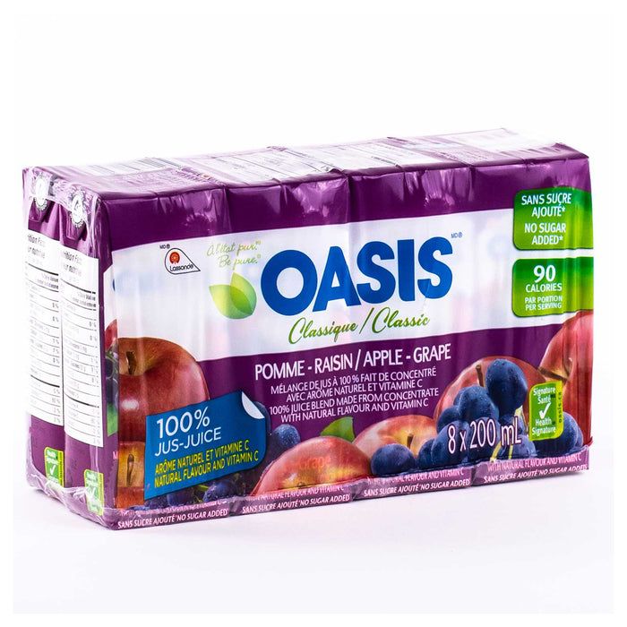 Oasis Apple Grape 8x200ml