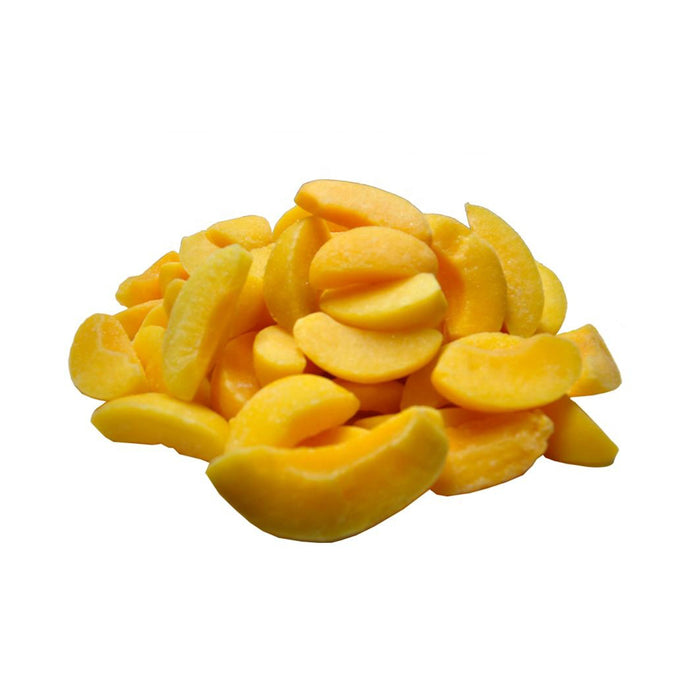 Frozen sliced peaches 1kg