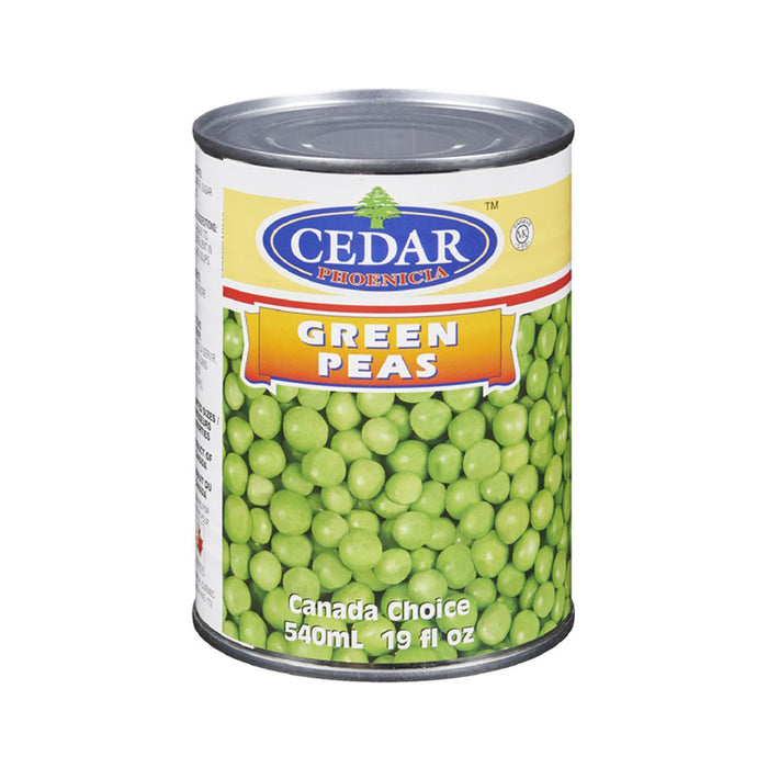 Pois verts de cèdre
