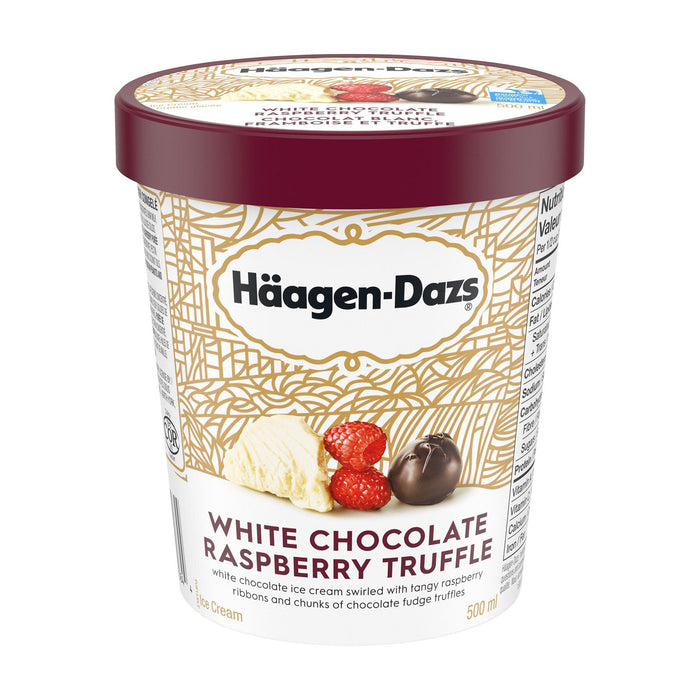 Haagen Dazs White Chocolate Raspberry Truffle