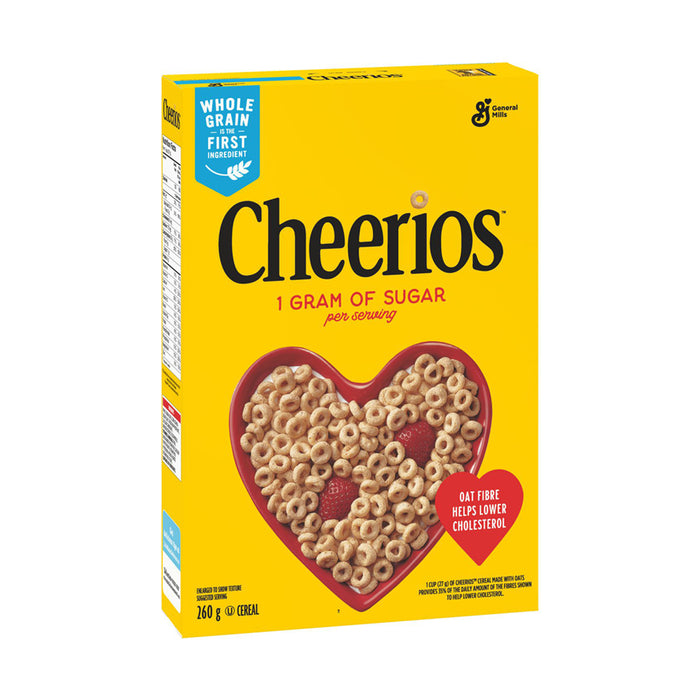 Cherrios 1 gram of sugar 260g