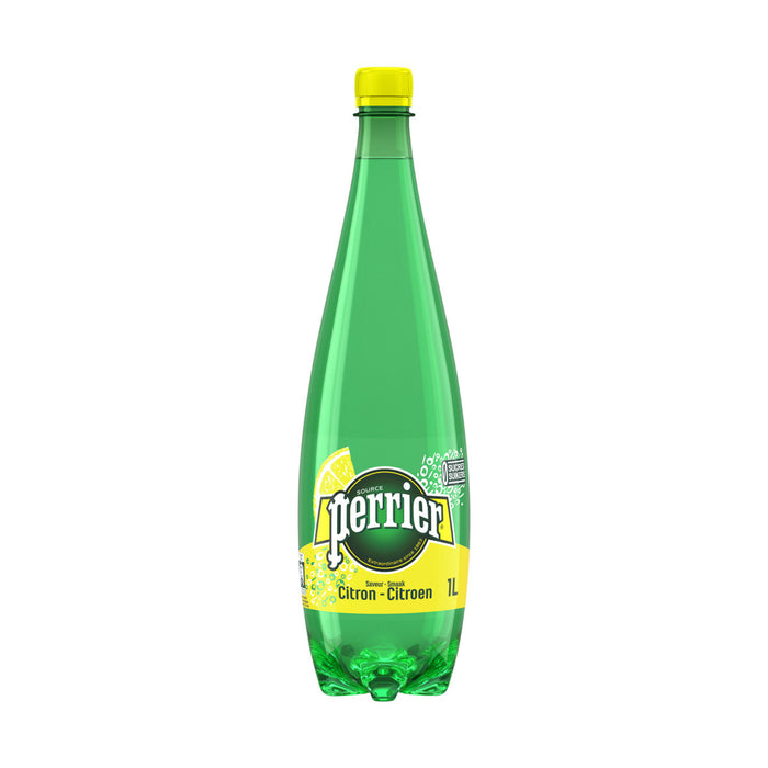 Eau minérale gazéifiée Perrier Citron 1L