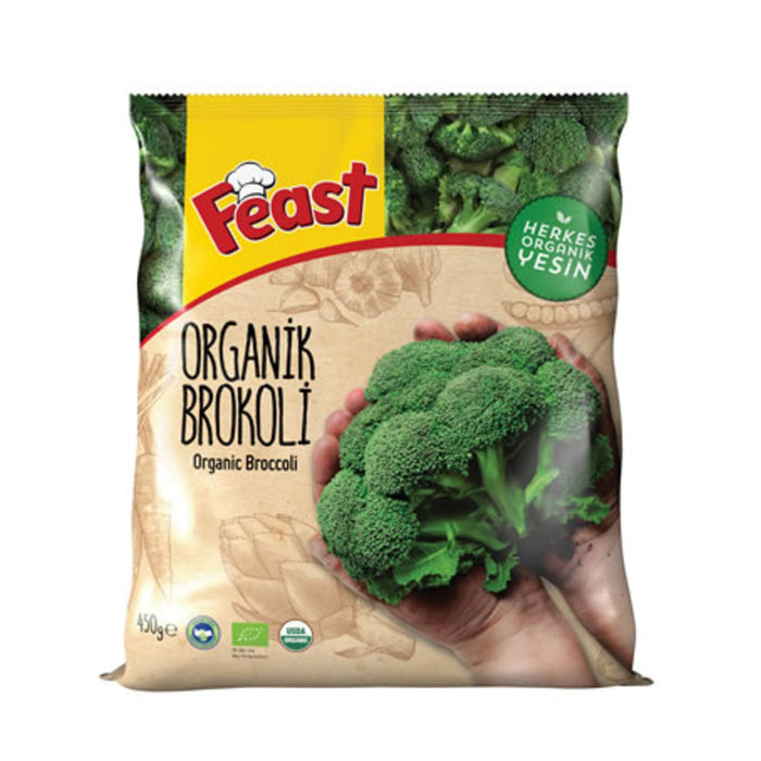 Feast Spinach Bio 450g-ORGANIK BROKOLI