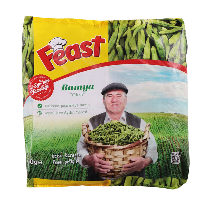 Feast Okra Bio 450g-BAMYA