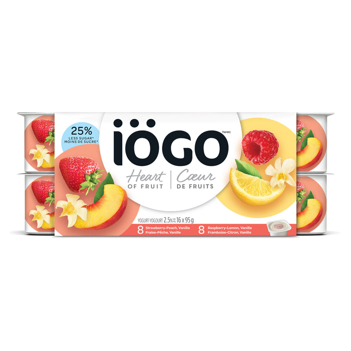 Iogo Yogurt 16x95g