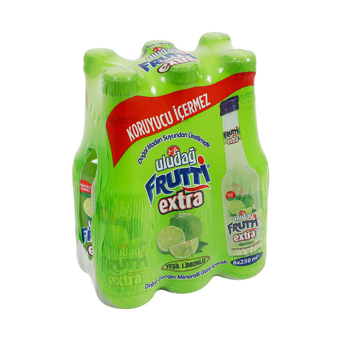 Uludag Frutti Lime 6x250ml-LIMONLI SODA
