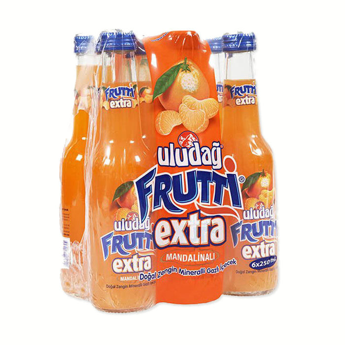 Uludag Frutti Mandarin 6x250ml-MANDALINA SODA