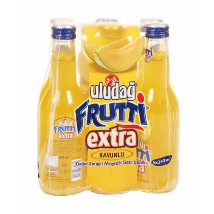 Uludag Frutti Melon 6x250ml-KAVUNLU SODA