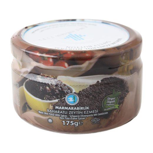 Marmarabirlik Black Olive Paste With Spices 175 g-BAHARATLI ZEYTIN EZME