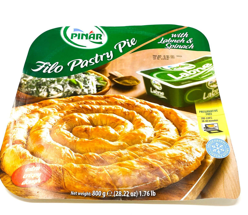 PINAR - BOREK WITH LABANEH - SPINACH 800G-LABNELI TEPSI BOREGI