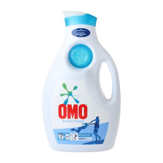 Omo Liquid Deterjan Active Fresh 1950 ml-SIVI DETERJAN BEYAZLAR ICIN