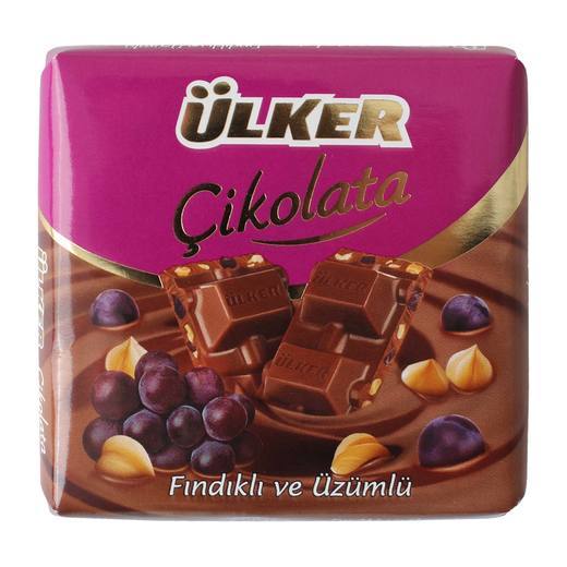 Ulker Chocloate Rasin Hazelnut 65g