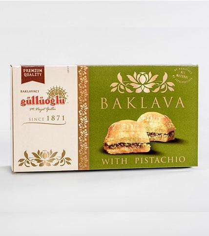Gulluoglu Pistachio Baklava 500 gr-FISTIKLI BAKLAVA