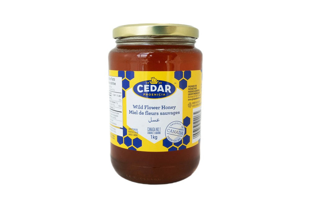 Cedar Wild Flower Honey 1kg