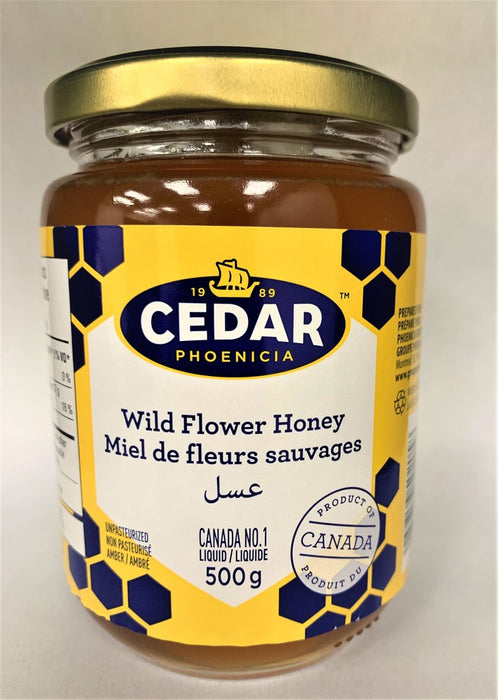 Cedar Wild Flower Honey 500g