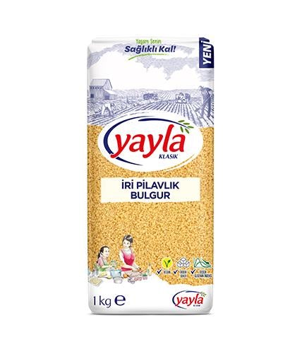 Yayla Coarse Bulgur (Pilavlık Iri Bulgur 1 kg)