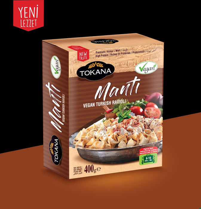 Tokana Vegan Turkish Ravioli (Manti) 400g