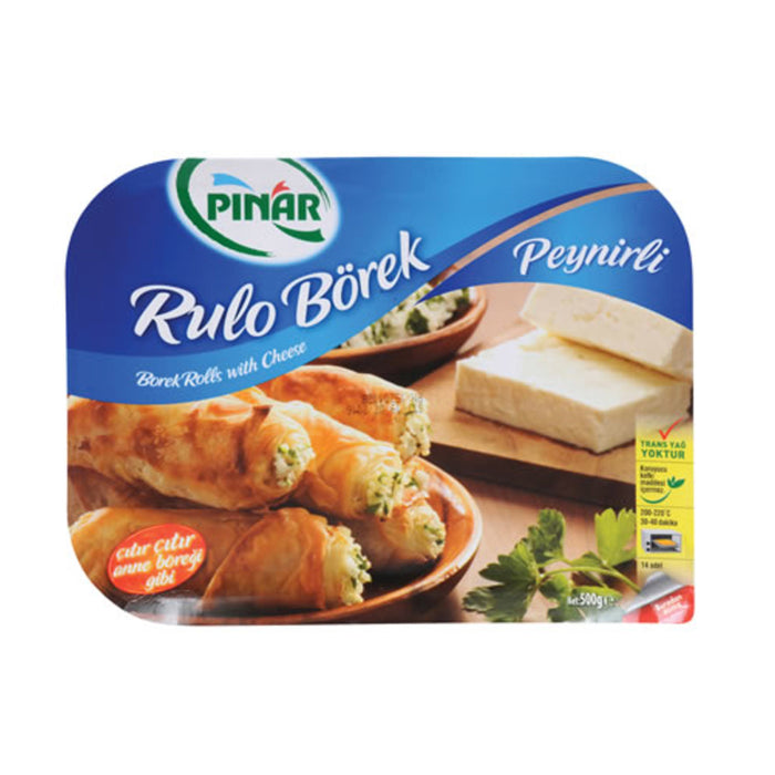 Pinar Borek With Cheese 500g-PEYNIRLI RULO BOREK