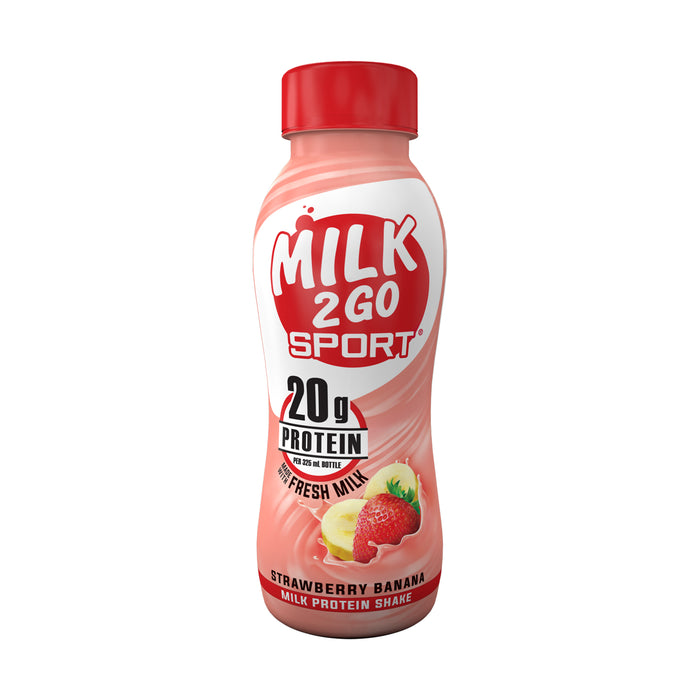 Milk 2 Go Sport Strawberry Banana