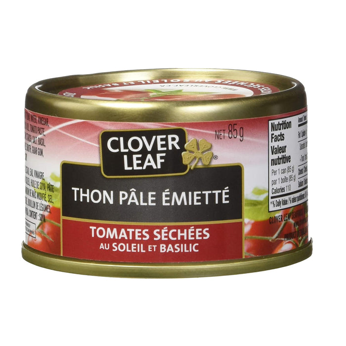 Clover leaf Tuna tomato basil