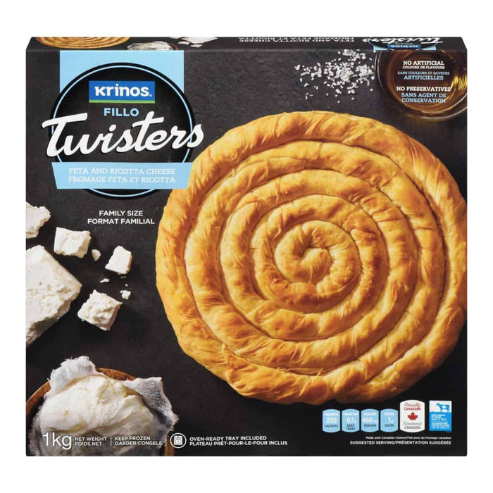 Krinos Twisters Feta & Ricotta 1kg