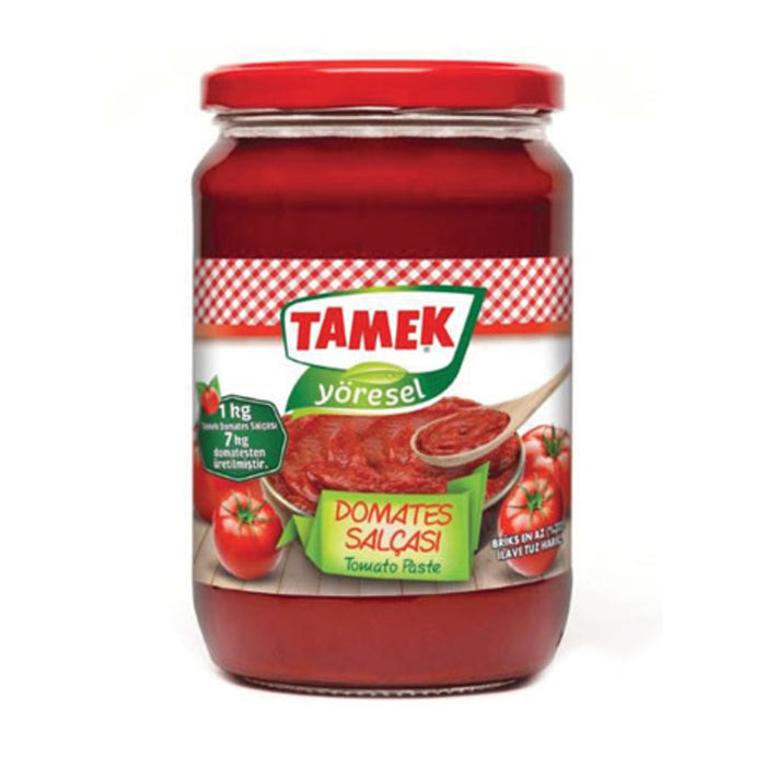 Tamek Glass Tomato pase 700g-DOMATES SALCA