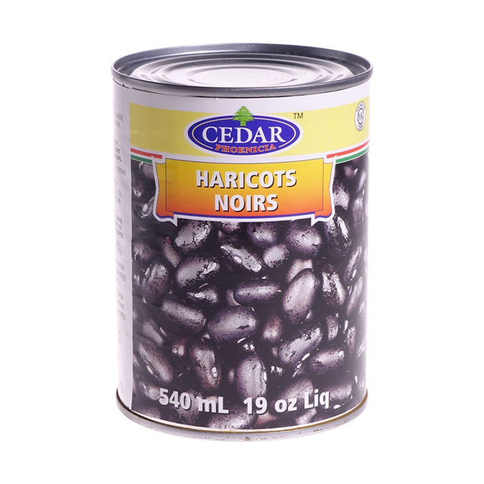 Cedar black beans