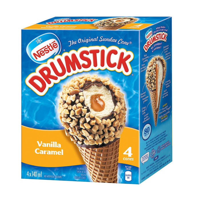 Nestle Dumstick Vanilla Caramel 4x140ml