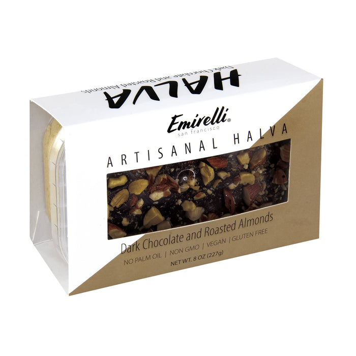 Emirelli Halva Dark Chocolate Almonds-BITTER CIKOLATA BADEM HELVA