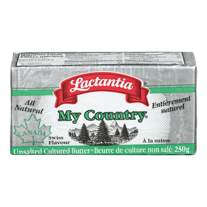 Lactantia My Coutry non salted butter 250g