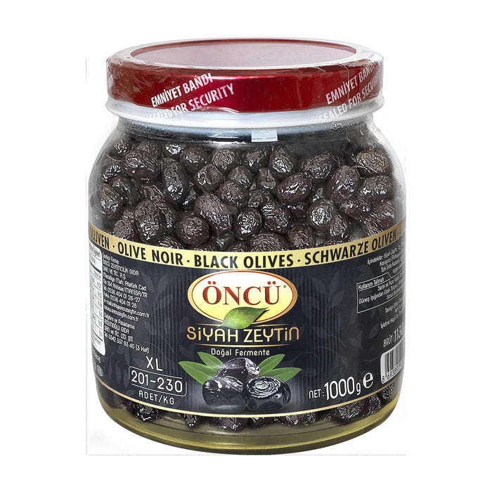 Oncu Black Olives XL-ZEYTIN 1 KG