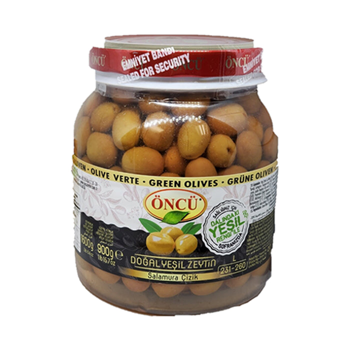 Oncu Green Olives-YESIL ZEYTIN 1KG