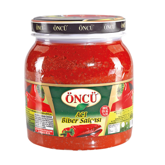 Oncu Spicy Pepper paste 1.65kg-ACI BIBER SALCA