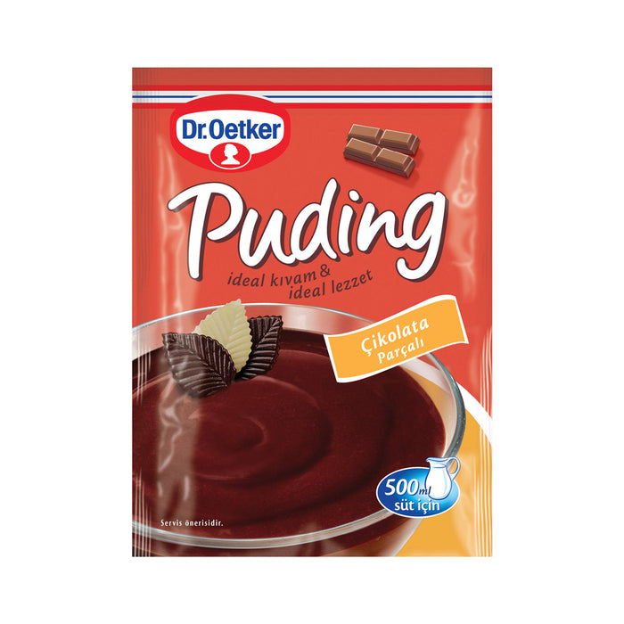Dr. Oetker Chocolate Chip Pudding-CIKOLATA PARCACIKLI PUDING