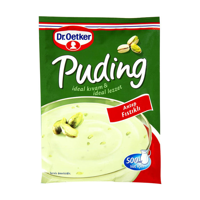 Dr Oetker Chocolate Pistachio Pudding-ANTEP FISTIKLI PUDING